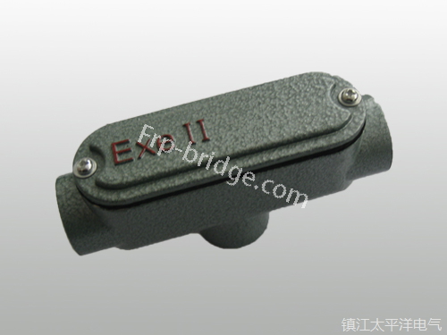 防(fáng)爆穿線後(hou)蓋三通穿(chuan)線盒