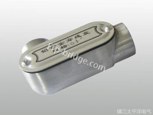 鋁合金(jin)左彎穿線盒